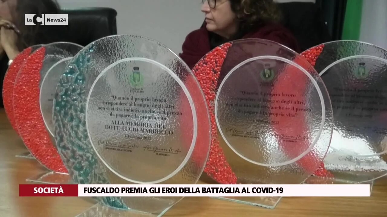 Fuscaldo premia gli eroi della battaglia al covid-19