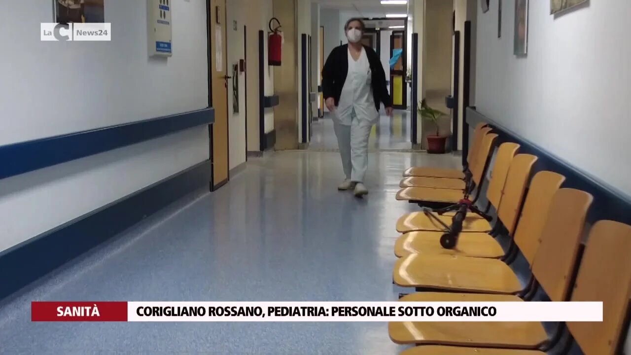 Corigliano Rossano, pediatria: personale sotto organico