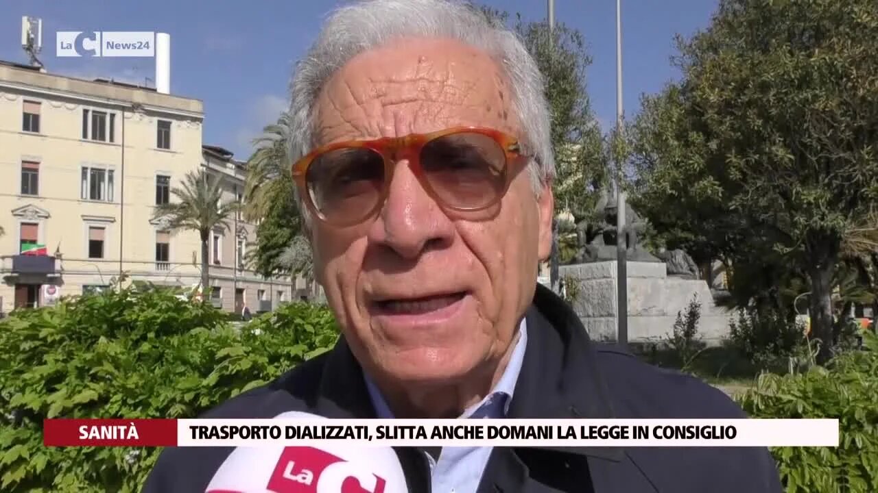 La legge sul servizio trasporto dializzati approda in Consiglio regionale: prevista una rimodulazione della tariffa