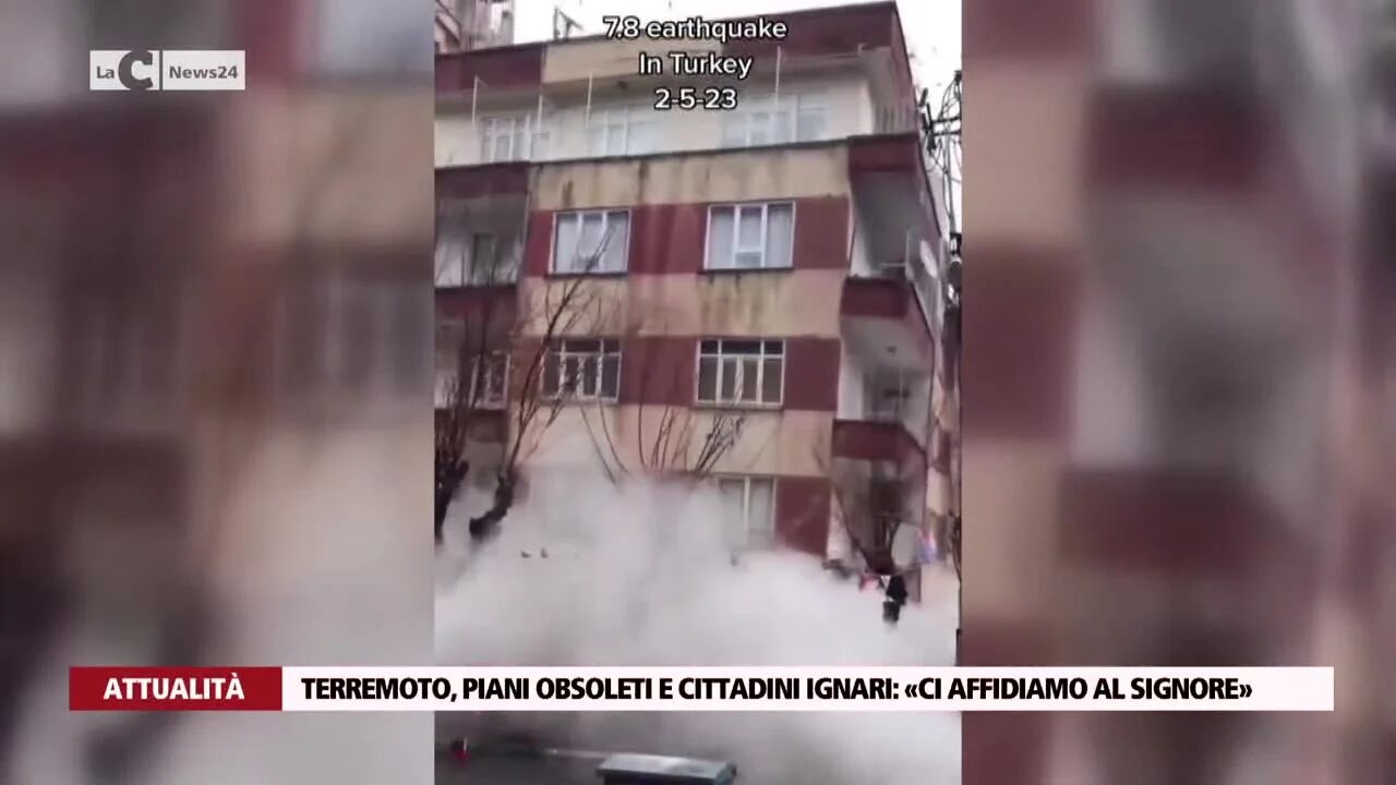 Terremoto, piani obsoleti e cittadini ignari: «Ci affidiamo al Signore»