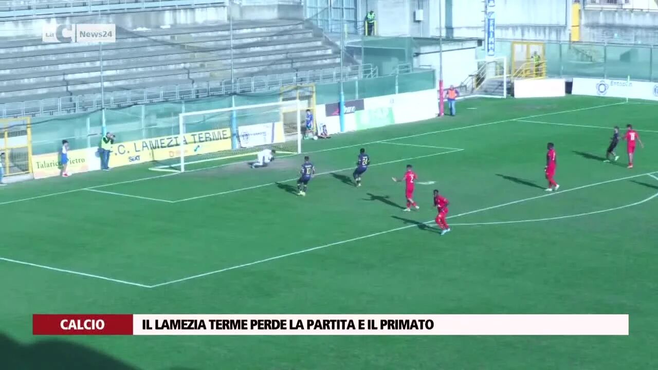 Il Lamezia Terme perde la partita e il primato
