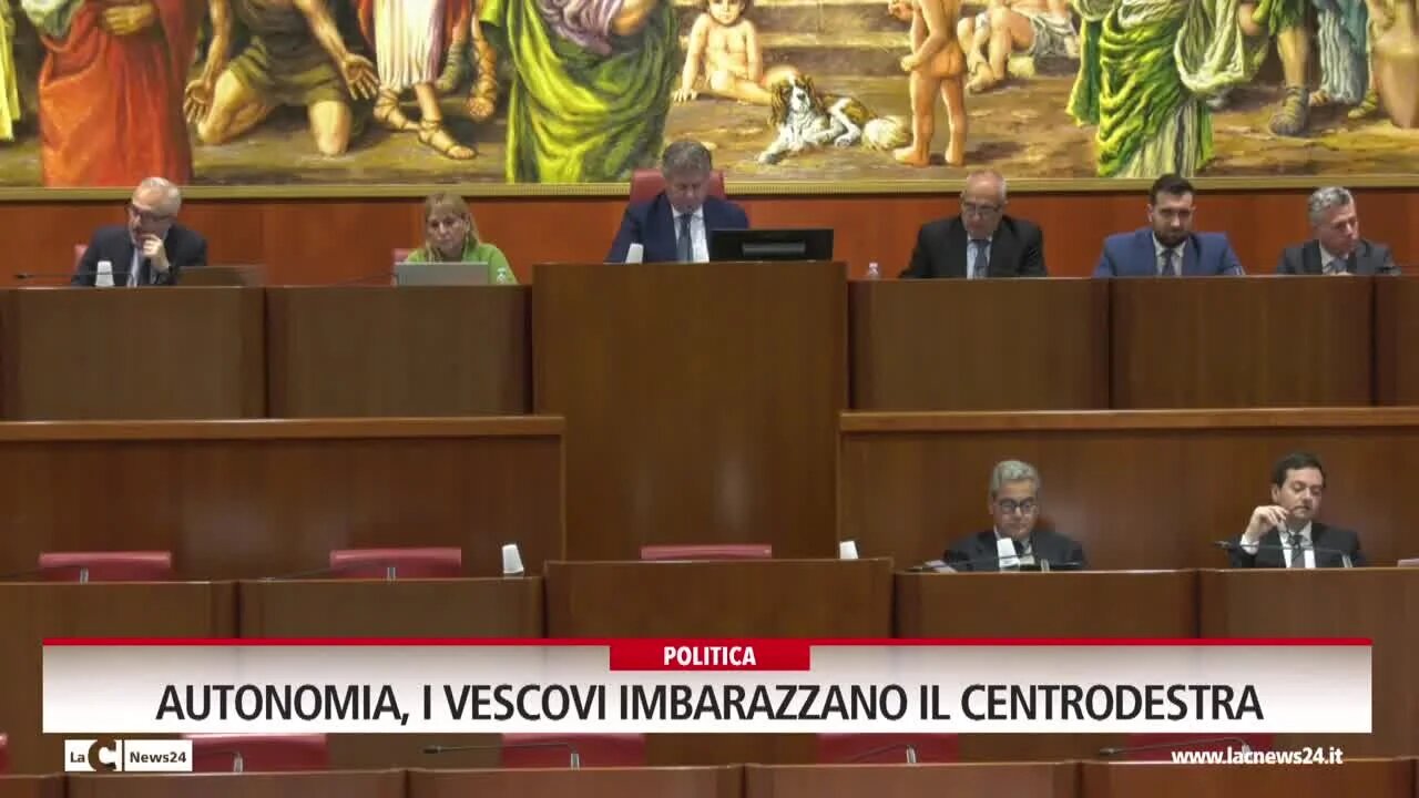 Autonomia, i vescovi imbarazzano il centrodestra