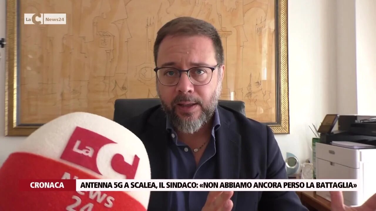 Antenna 5G a Scalea, il sindaco: «Non abbiamo ancora perso la battaglia»