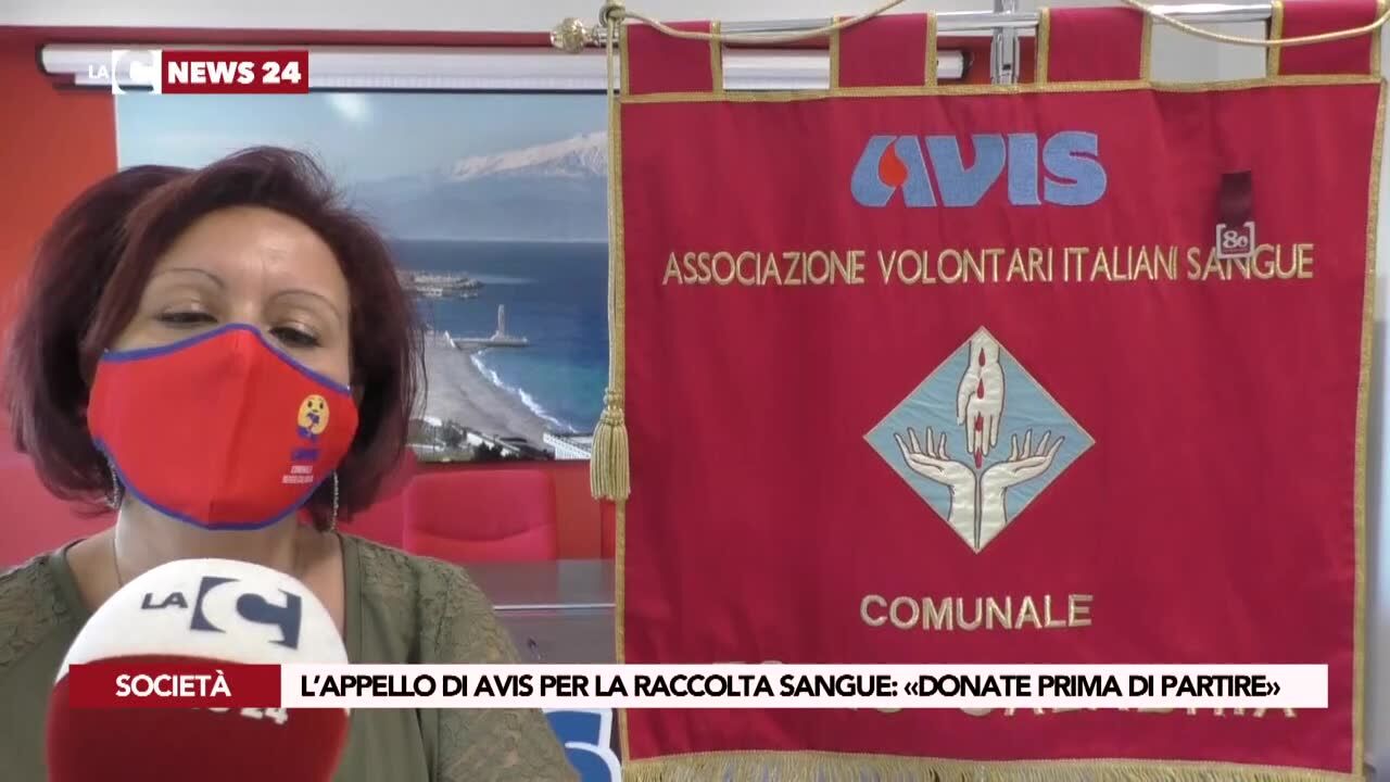 L’appello di Avis per la raccolta sangue: «donate prima di partire»