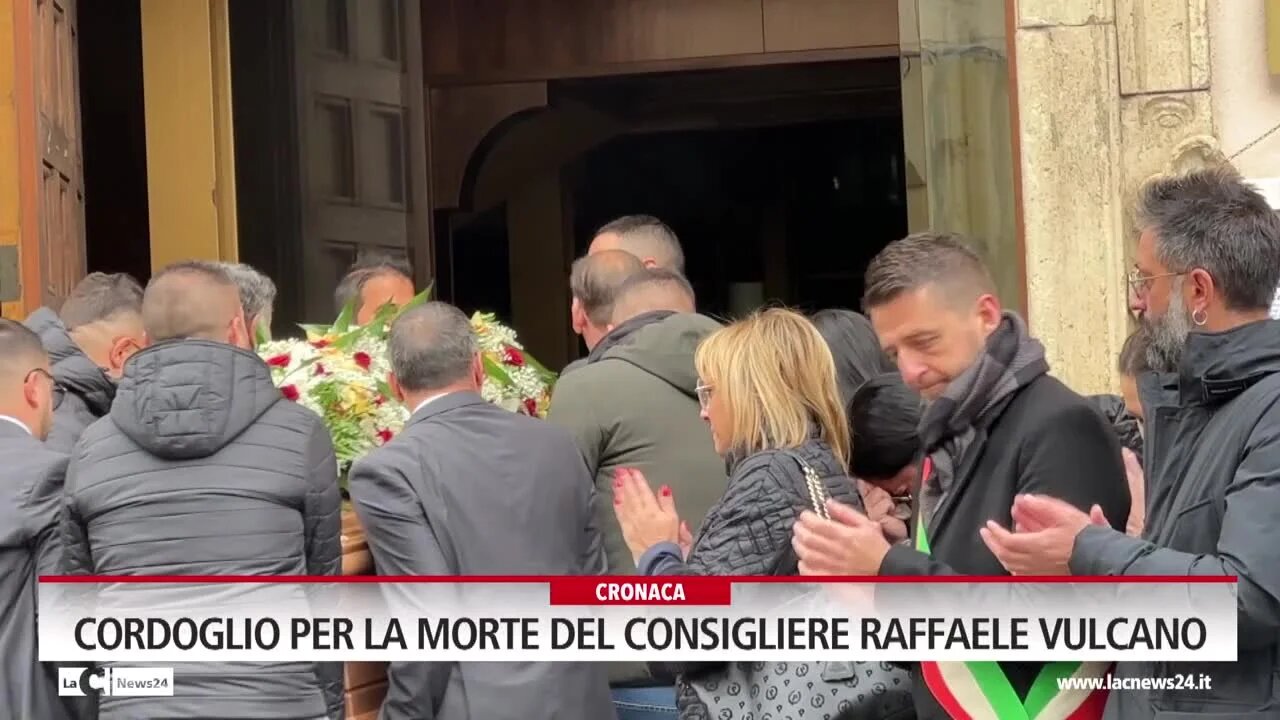 Cordoglio per la morte del consigliere Raffaele Vulcano