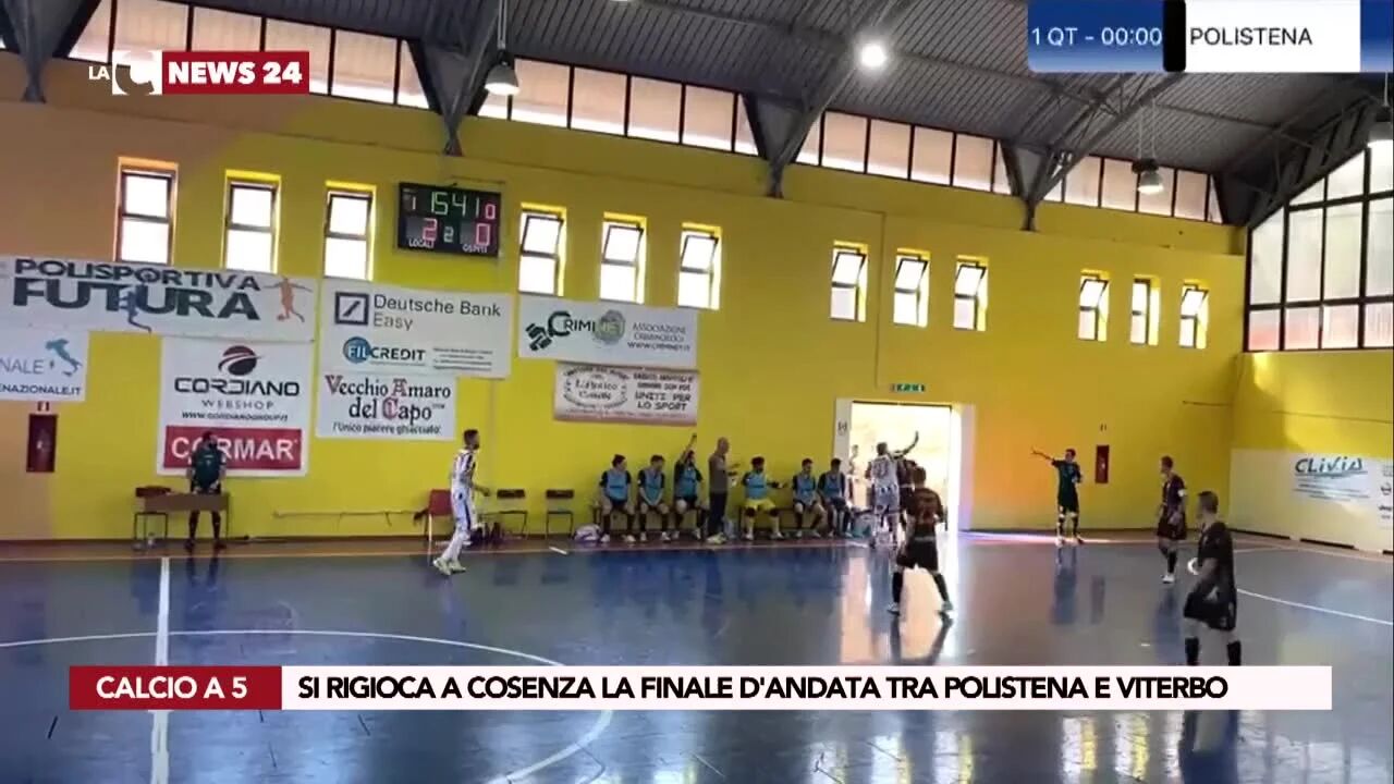 Si rigioca a Cosenza la finale d'andata tra Polistena e Viterbo