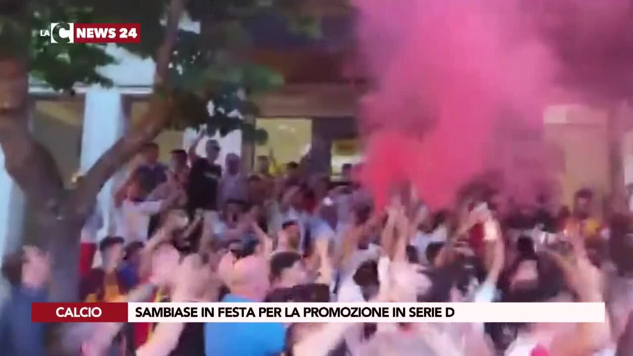 Sambiase in festa per la promozione in serie D