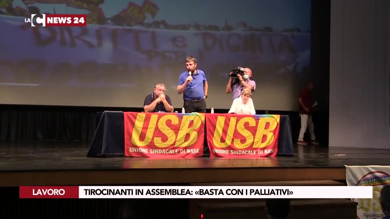 Tirocinanti in assemblea: «basta con i palliativi»