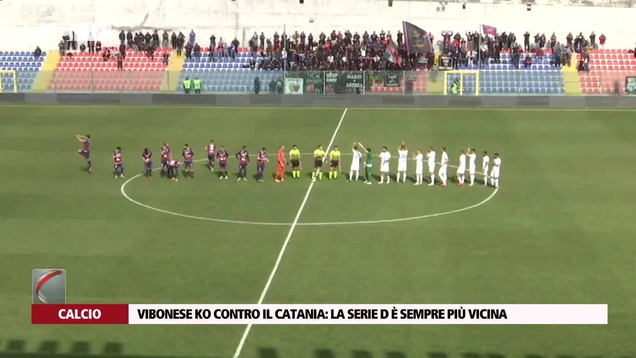 Vibonese ko contro il Catania: la serie D è sempre più vicina