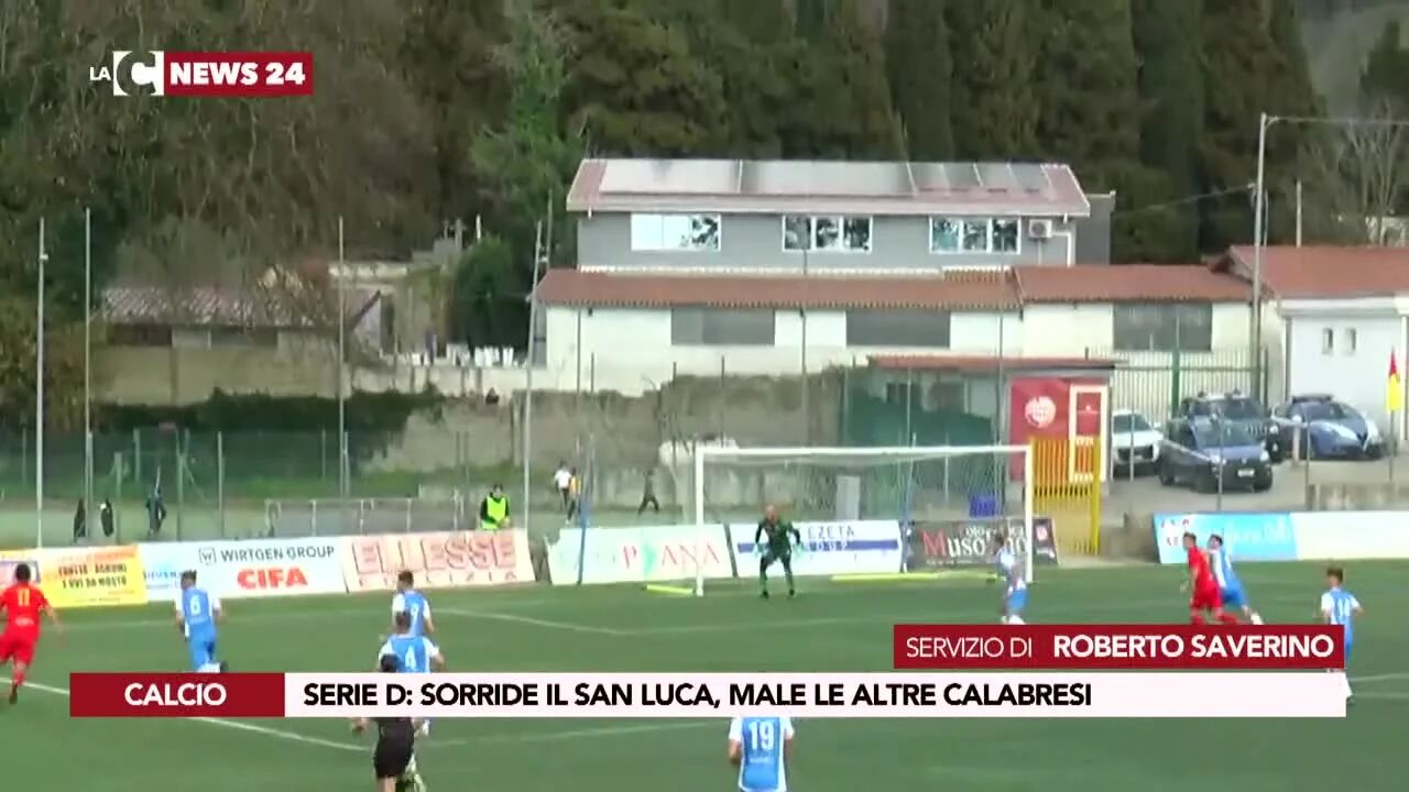 Serie D: sorride il San Luca, male le altre calabresi