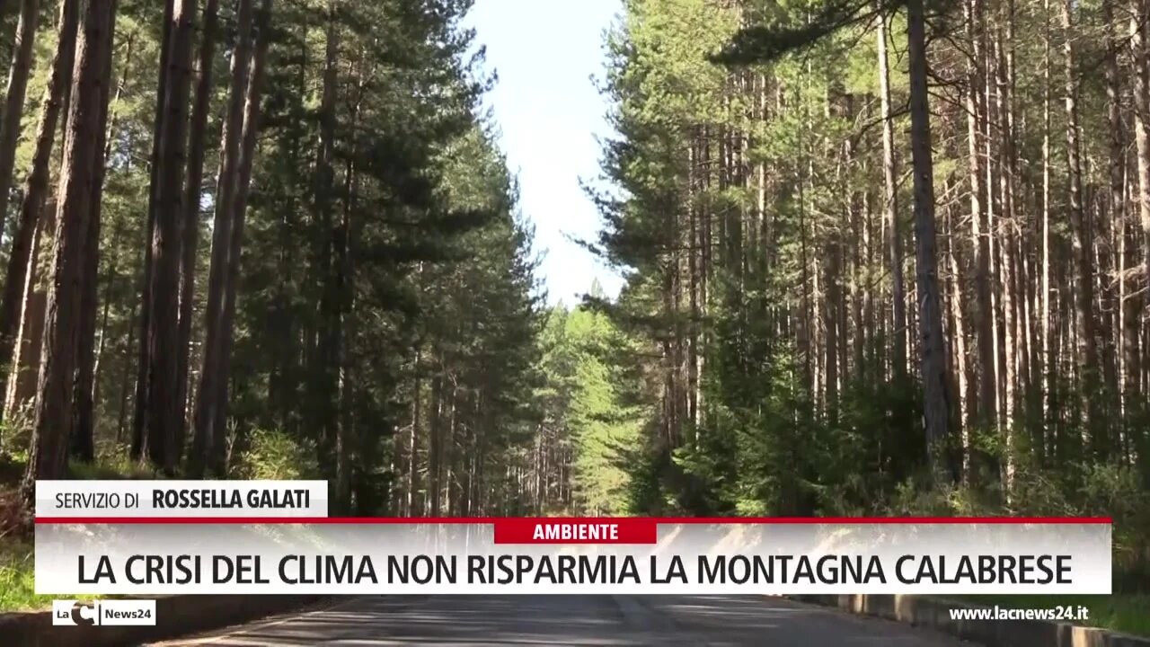 La crisi del clima non risparmia la montagna calabrese