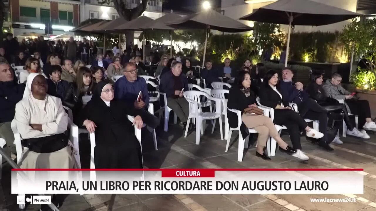 Praia, un libro per ricordare don Augusto Lauro