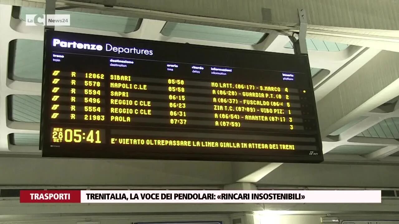 Trenitalia, la voce dei pendolari: «rincari insostenibili»