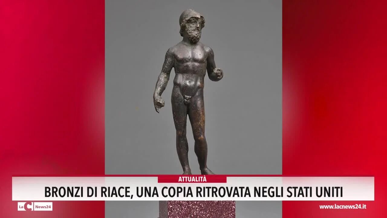 Bronzi di Riace, una copia ritrovata negli Stati Uniti