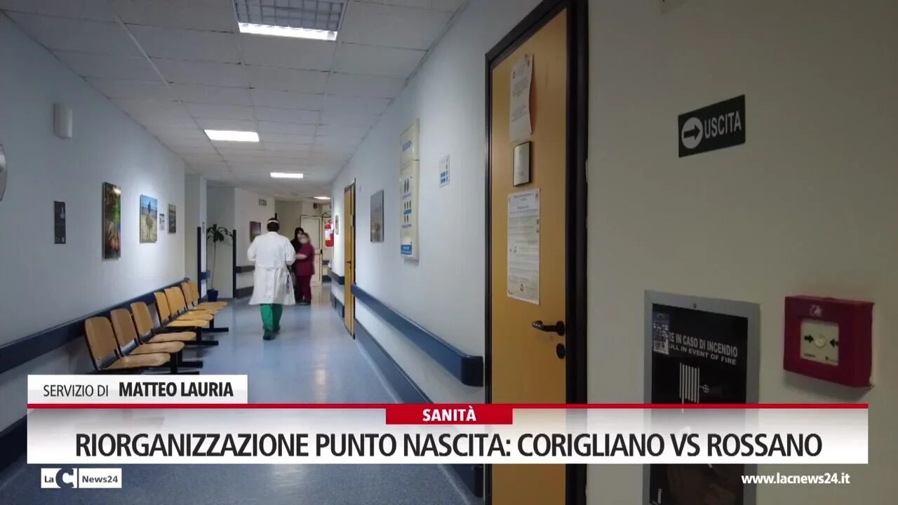 Riorganizzazione punto nascita, Corigliano vs Rossano