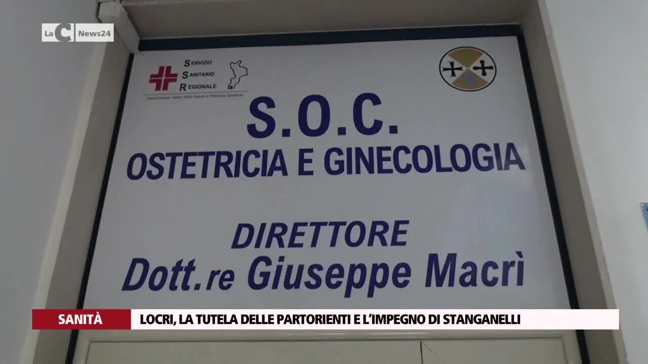 Locri, la tutela delle partorienti e l’impegno di Stanganelli