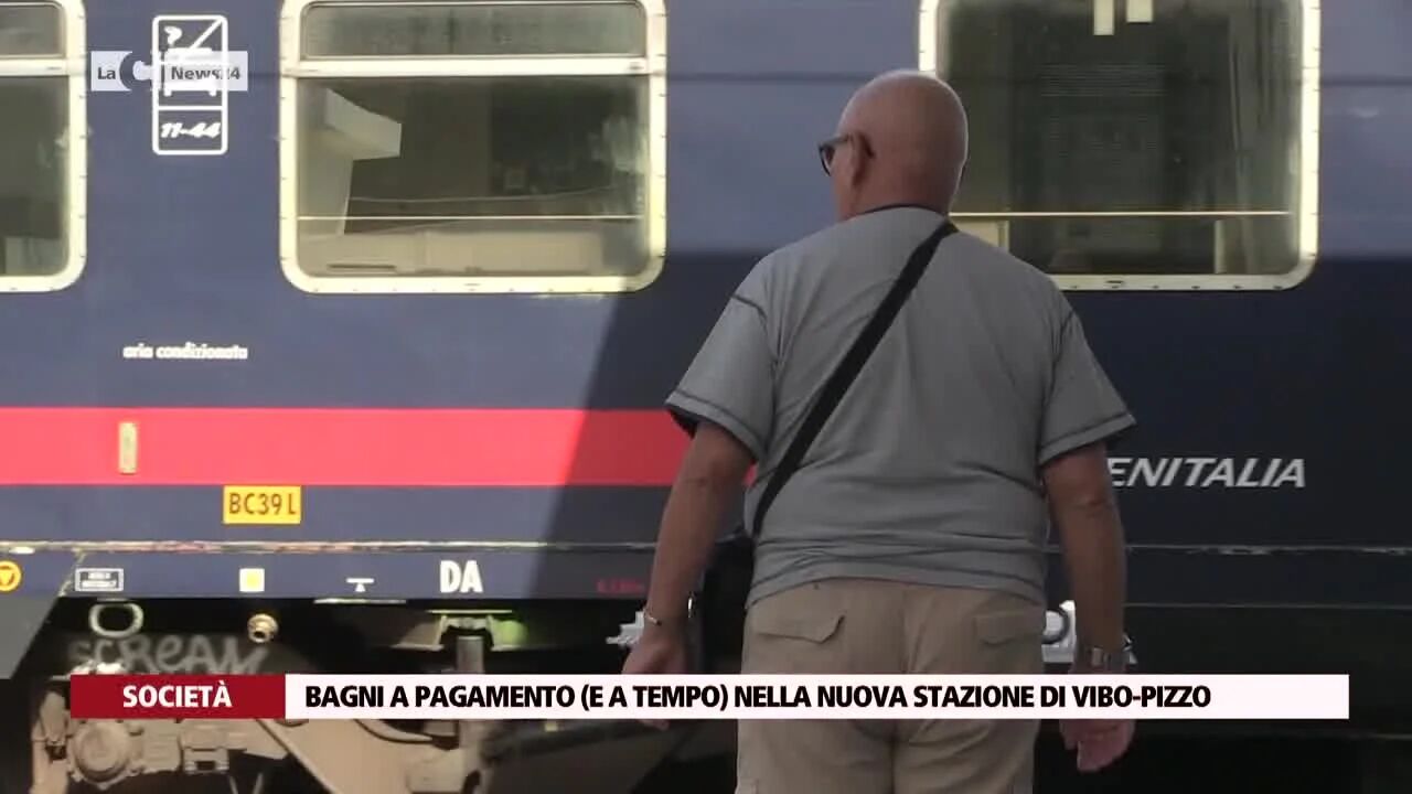 Bagni a pagamento (e a tempo) nella nuova stazione di Vibo-Pizzo