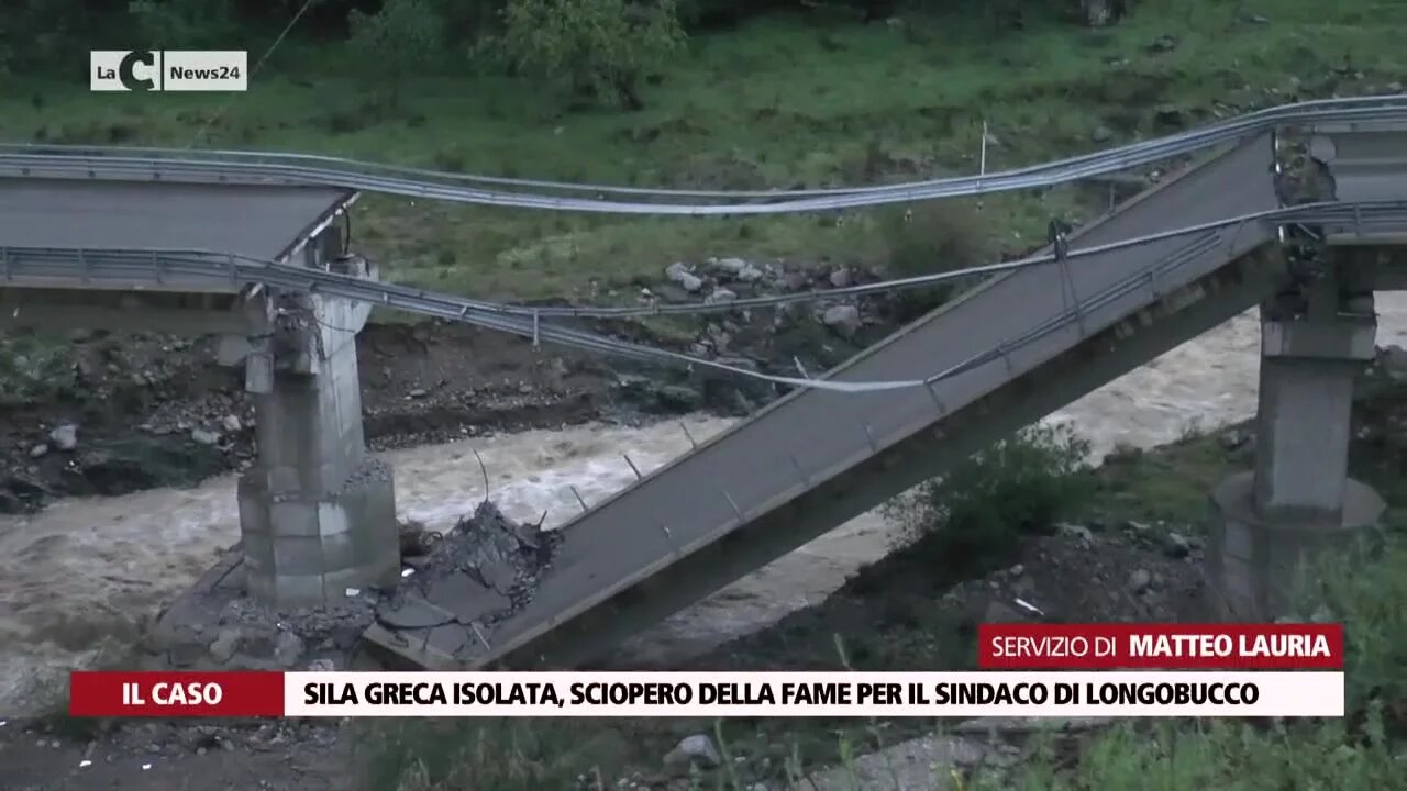 Sila Greca isolata, sciopero della fame per il sindaco di Longobucco