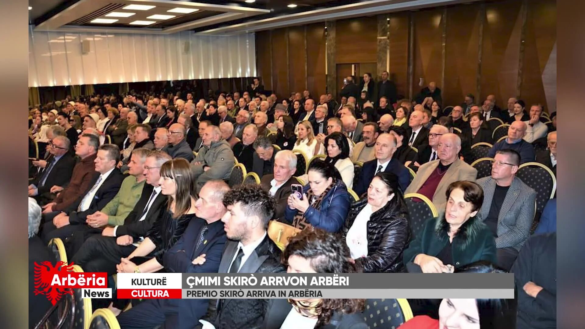 ARBERIA NEWS - Premio Skirò arriva in Arbëria 