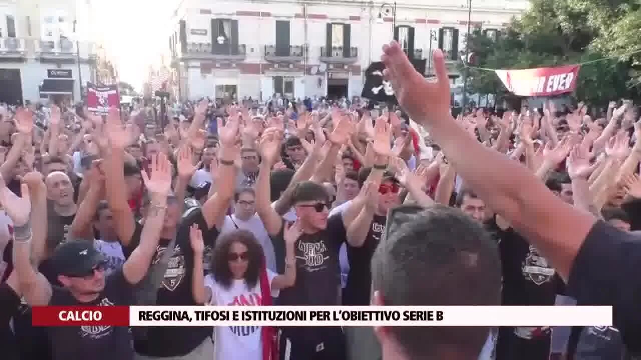 Reggina, tifosi e istituzioni per l’obiettivo Serie B