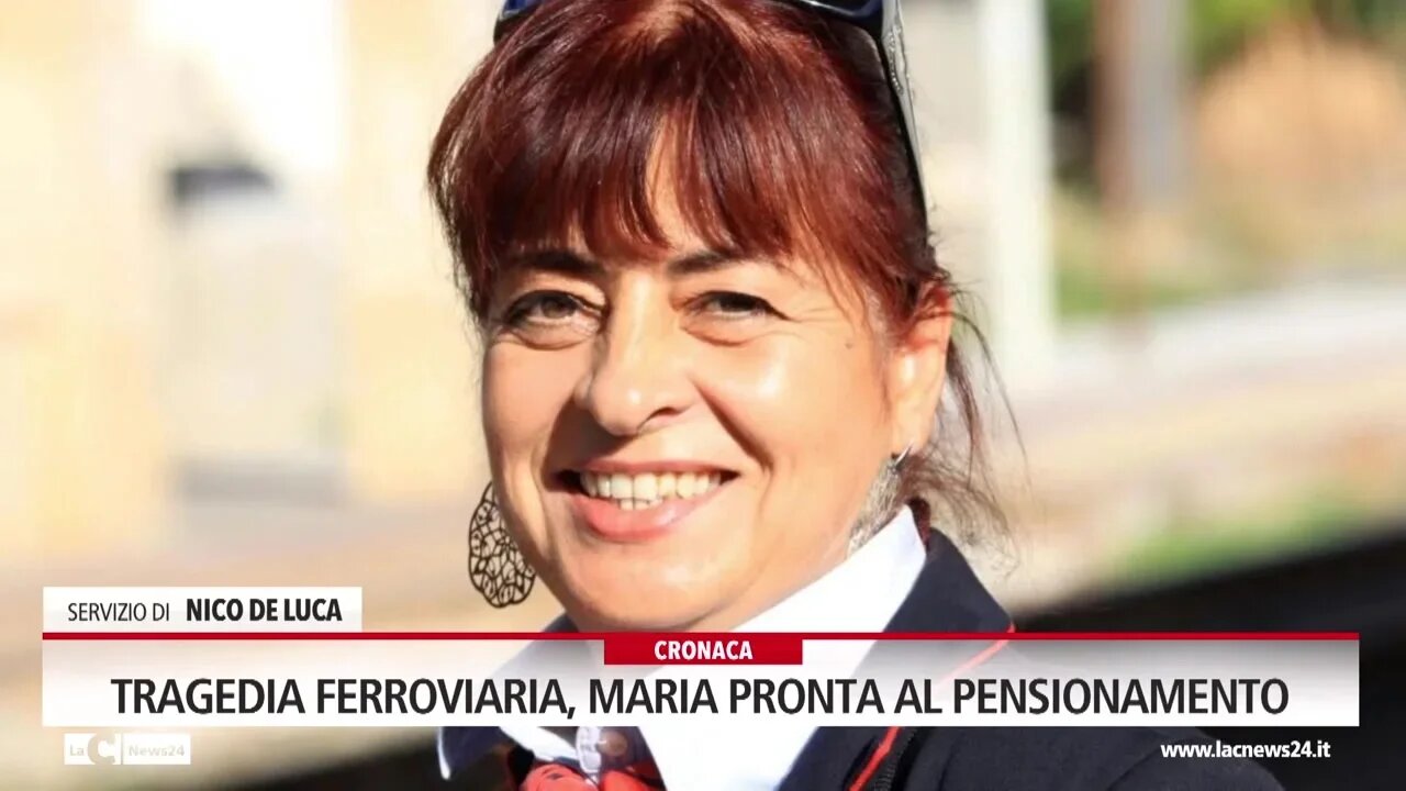 Tragedia ferroviaria, la capotreno Maria pronta al pensionamento