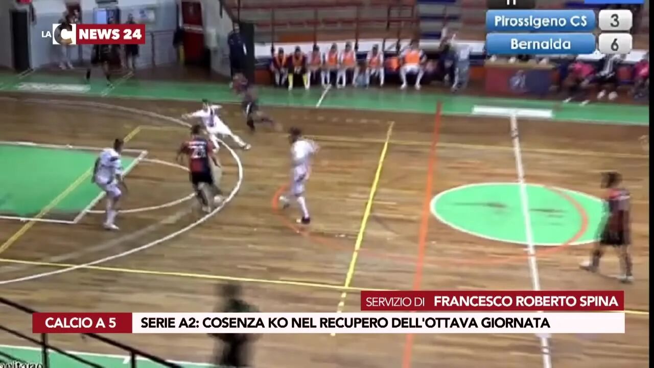 Serie A2: Cosenza ko nel recupero dell'ottava giornata