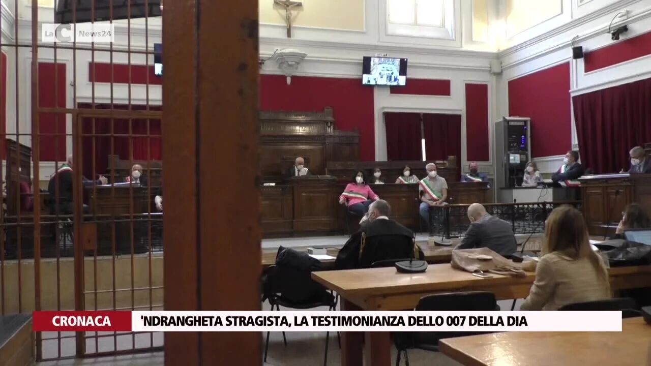 ‘Ndrangheta Stragista, la testimonianza dello 007 della Dia