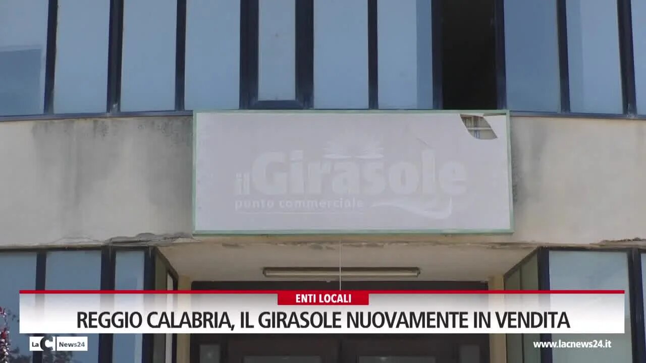 Reggio Calabria, Il Girasole nuovamente in vendita