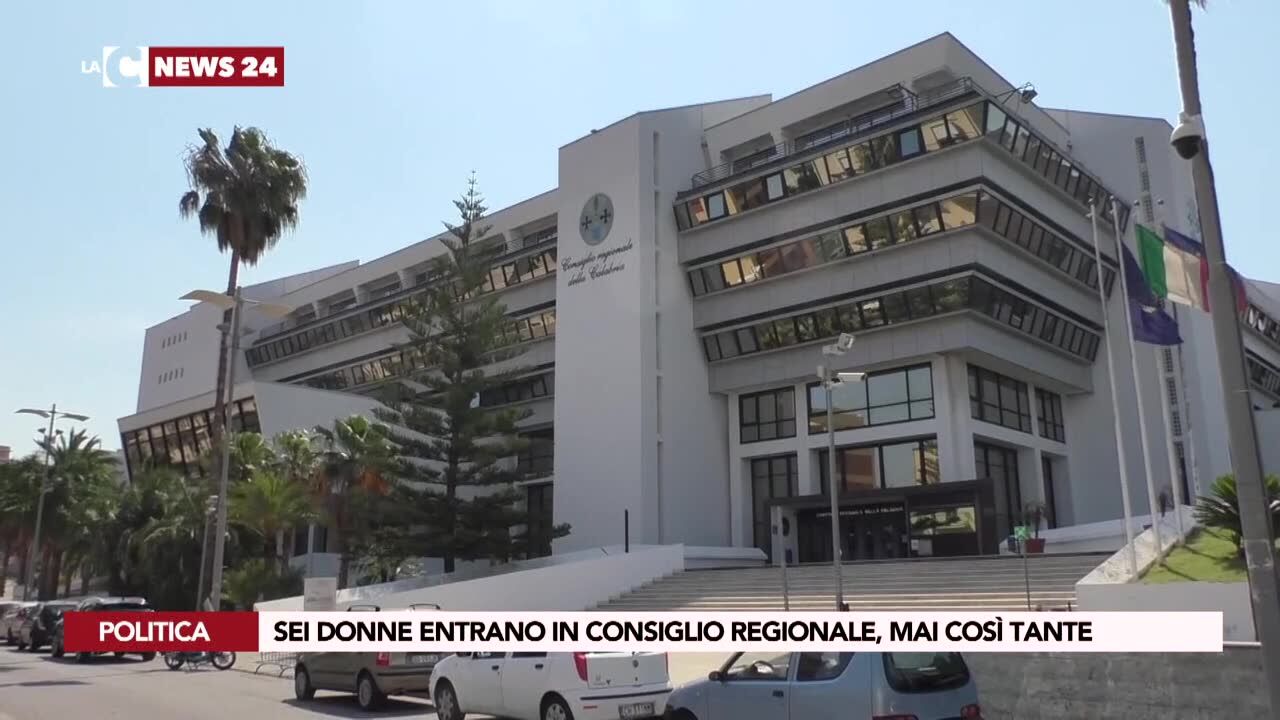 Sei donne entrano in Consiglio regionale, mai così tante