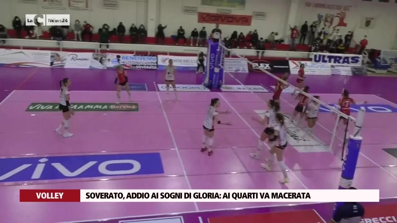 Soverato, addio ai sogni di gloria: ai quarti va Macerata