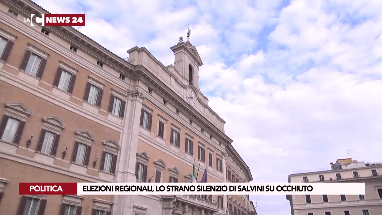 Elezioni regionali, lo strano silenzio di Salvini su Occhiuto