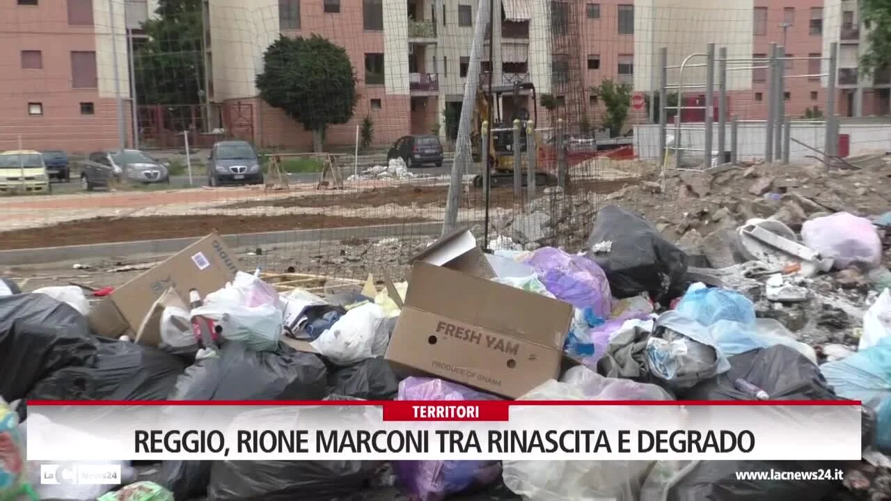 Reggio, rione Marconi tra rinascita e degrado