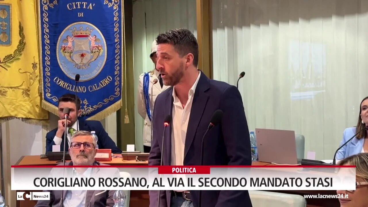 Corigliano Rossano, al via il secondo mandato Stasi