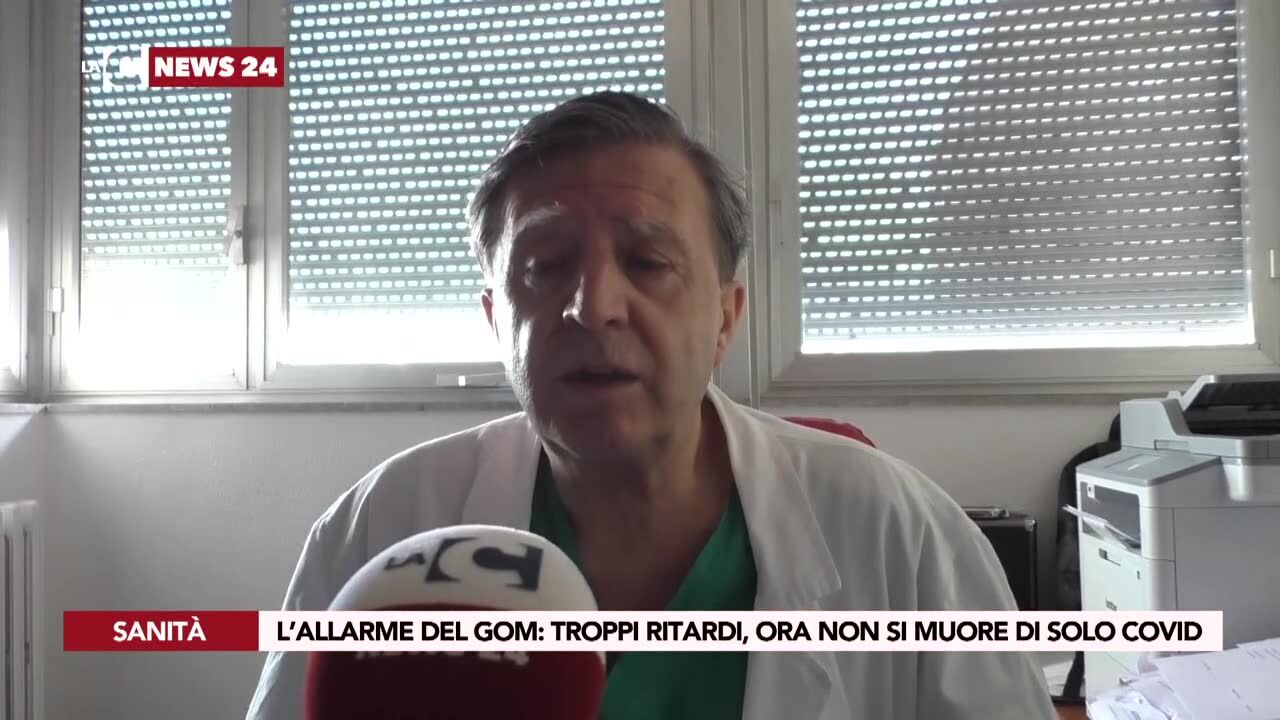 L’allarme del Gom: troppi ritardi, ora non si muore di solo covid