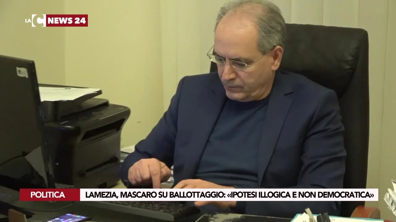 Lamezia, Mascaro su ballottaggio: «Ipotesi illogica e non democratica»
