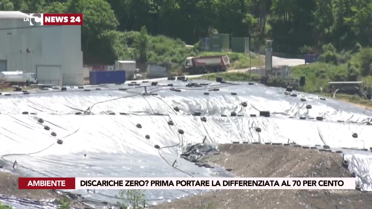 Discariche zero? Prima portare la differenziata al 70 per cento