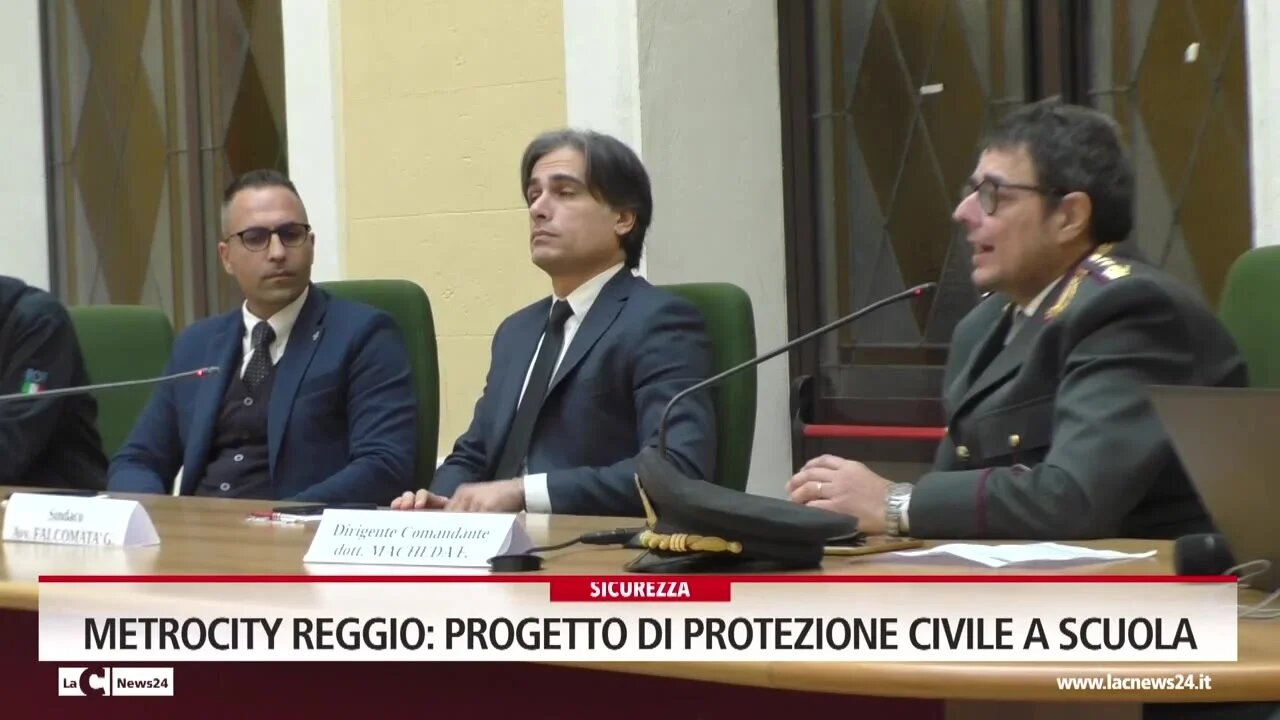 Metrocity Reggio: progetto di Protezione civile a scuola