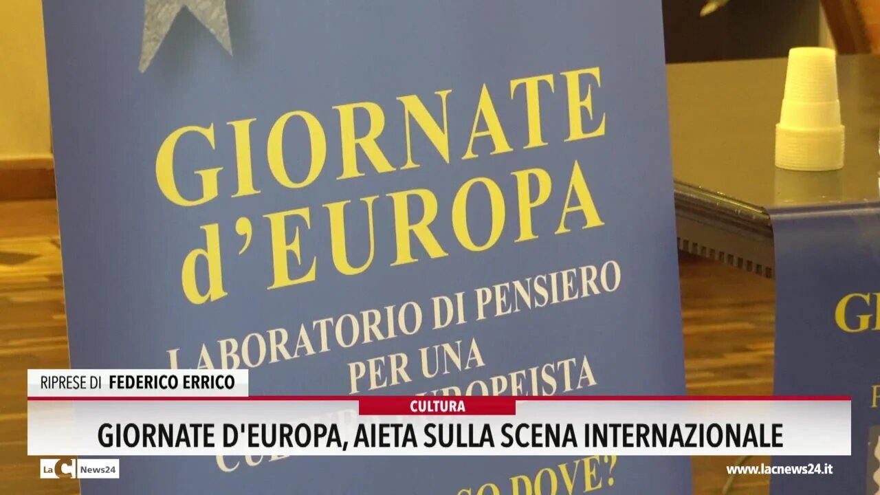 Giornate d'Europa, Aieta sulla scena internazionale