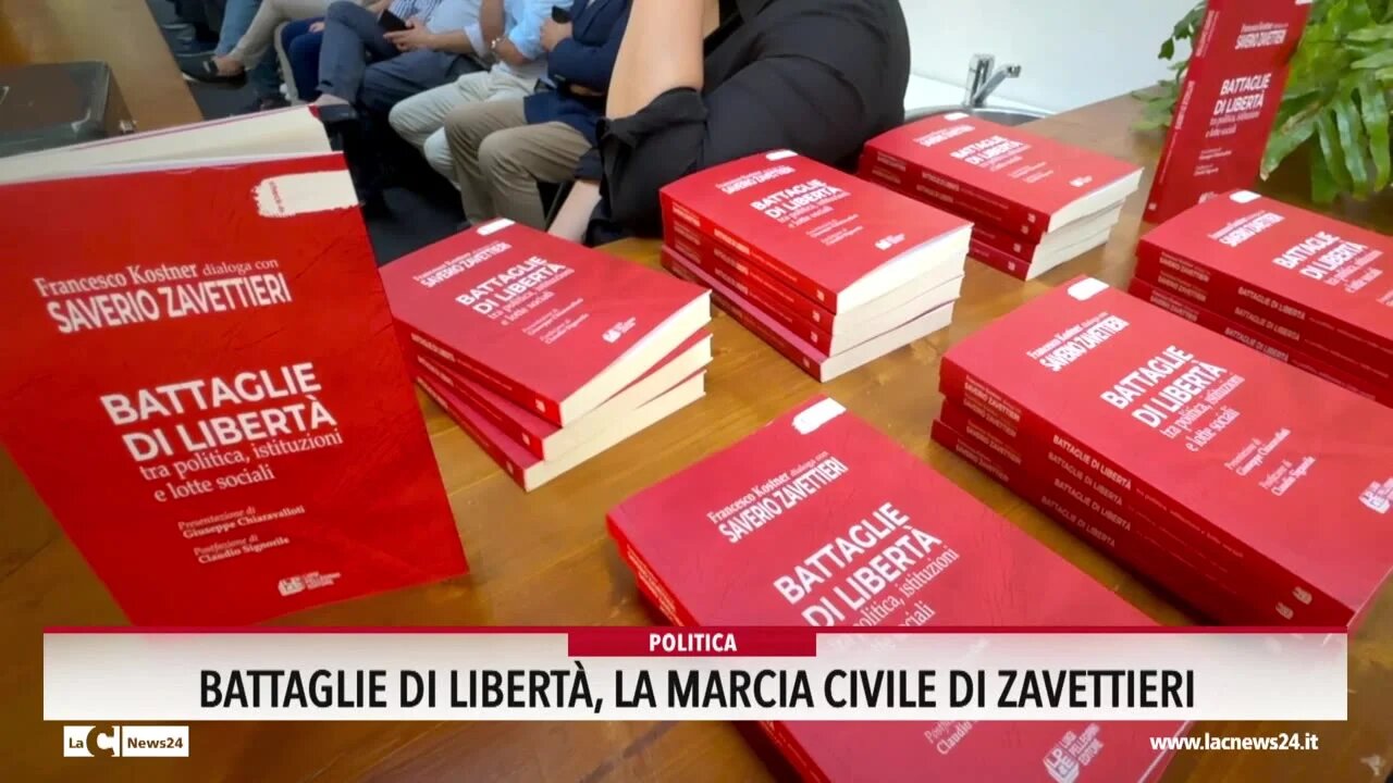 “Battaglie di libertà”, la marcia civile e politica di Zavettieri: «La Calabria non va raccontata da mafia e antimafia» - VIDEO