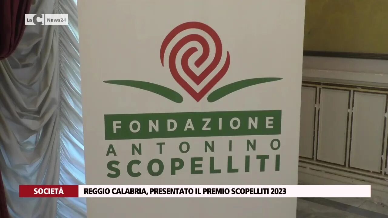 Reggio Calabria, presentato il Premio Scopelliti 2023