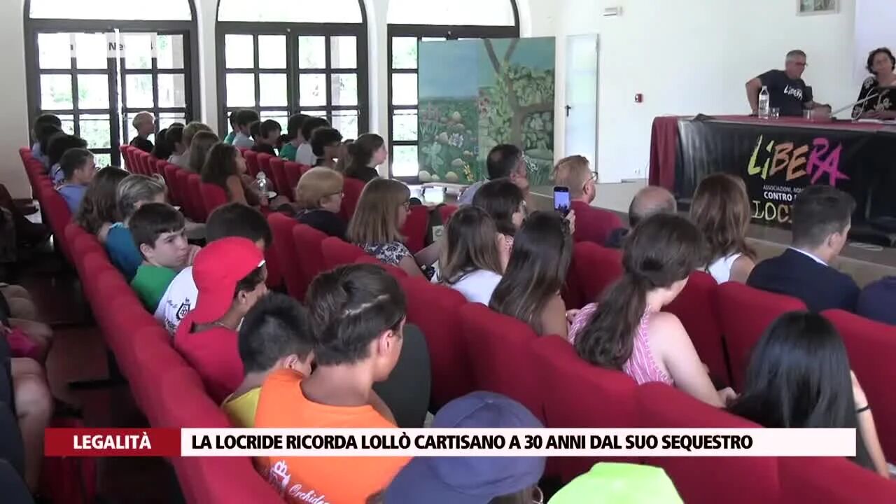 La locride ricorda Lollò Cartisano a 30 anni dal suo sequestro