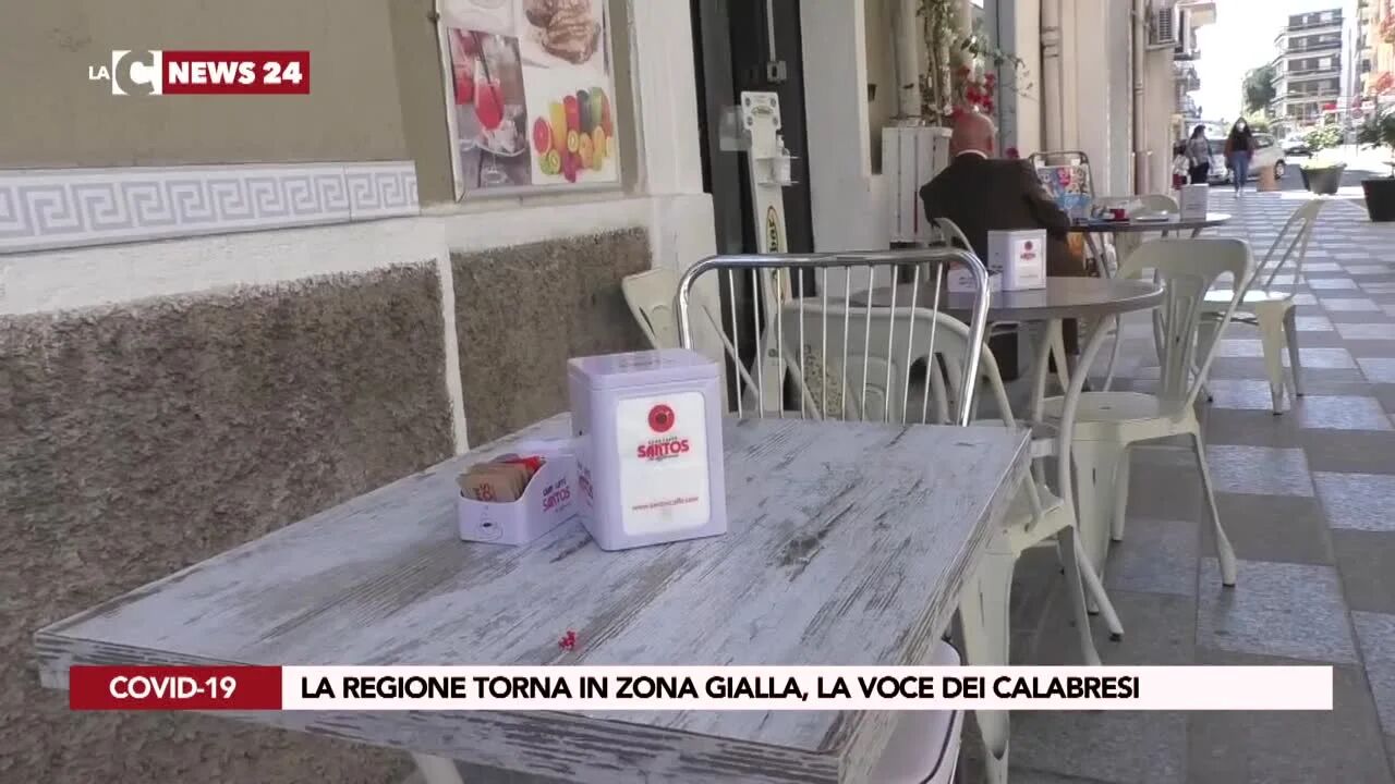 La Regione torna in zona gialla, la voce dei calabresi