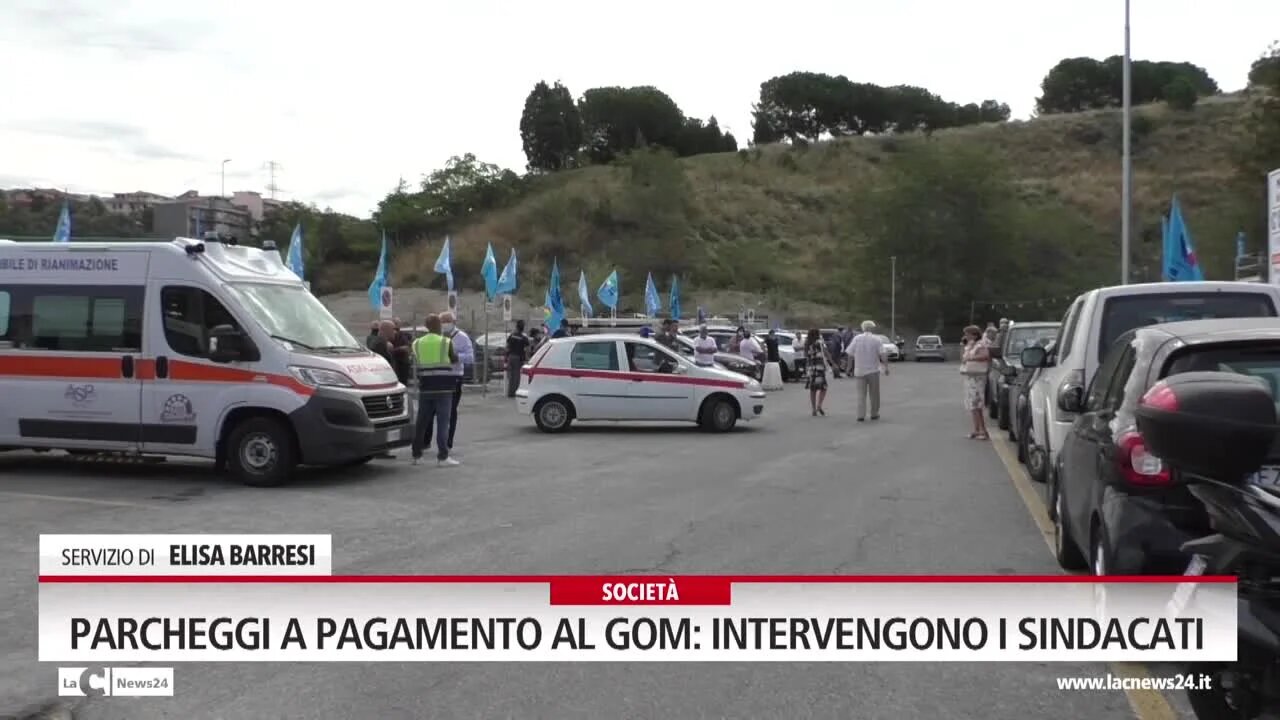 Parcheggi a pagamento al Gom intervengono i sindacati