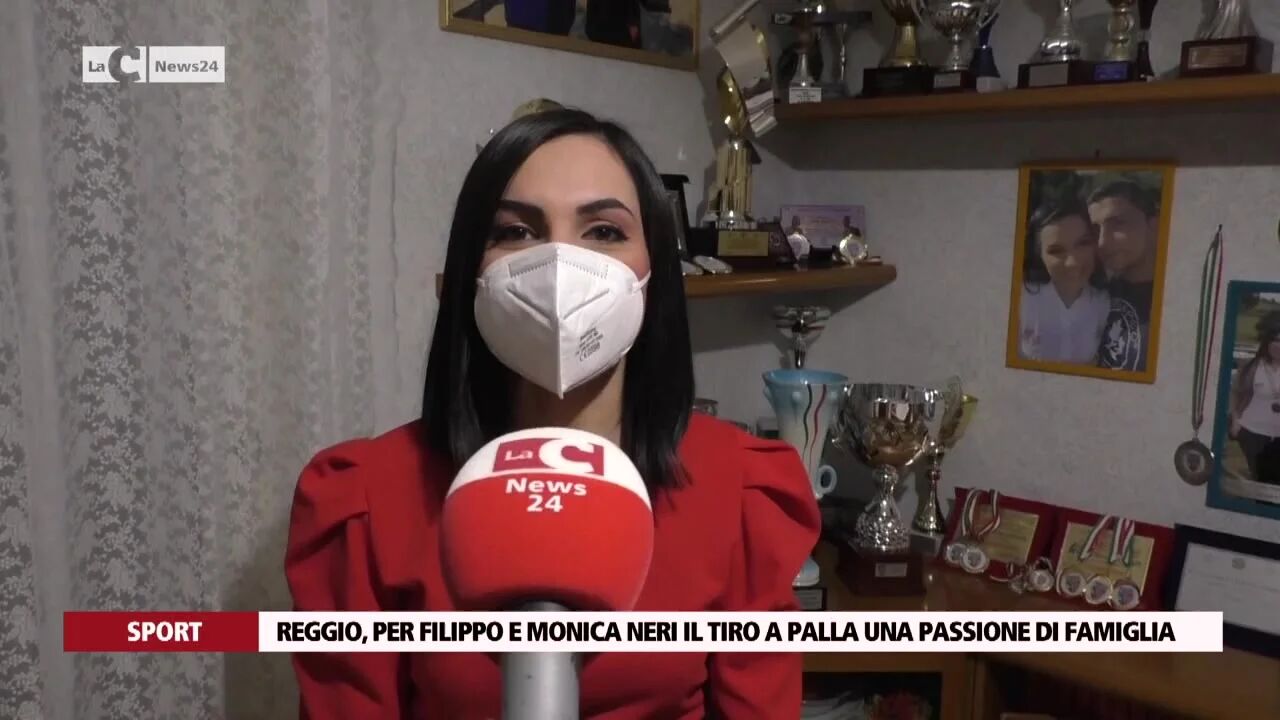 Reggio, per Filippo e Monica Neri il tiro a palla una passione di famiglia
