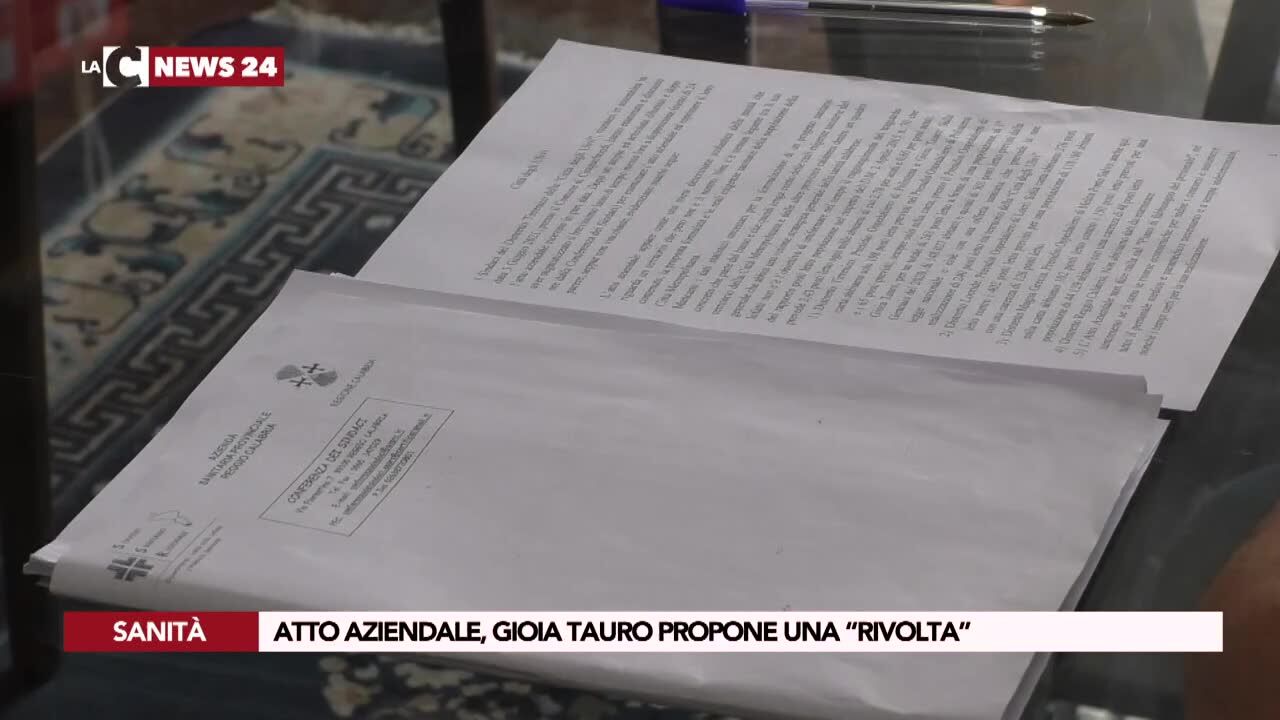 Atto aziendale, Gioia Tauro propone una “rivolta”