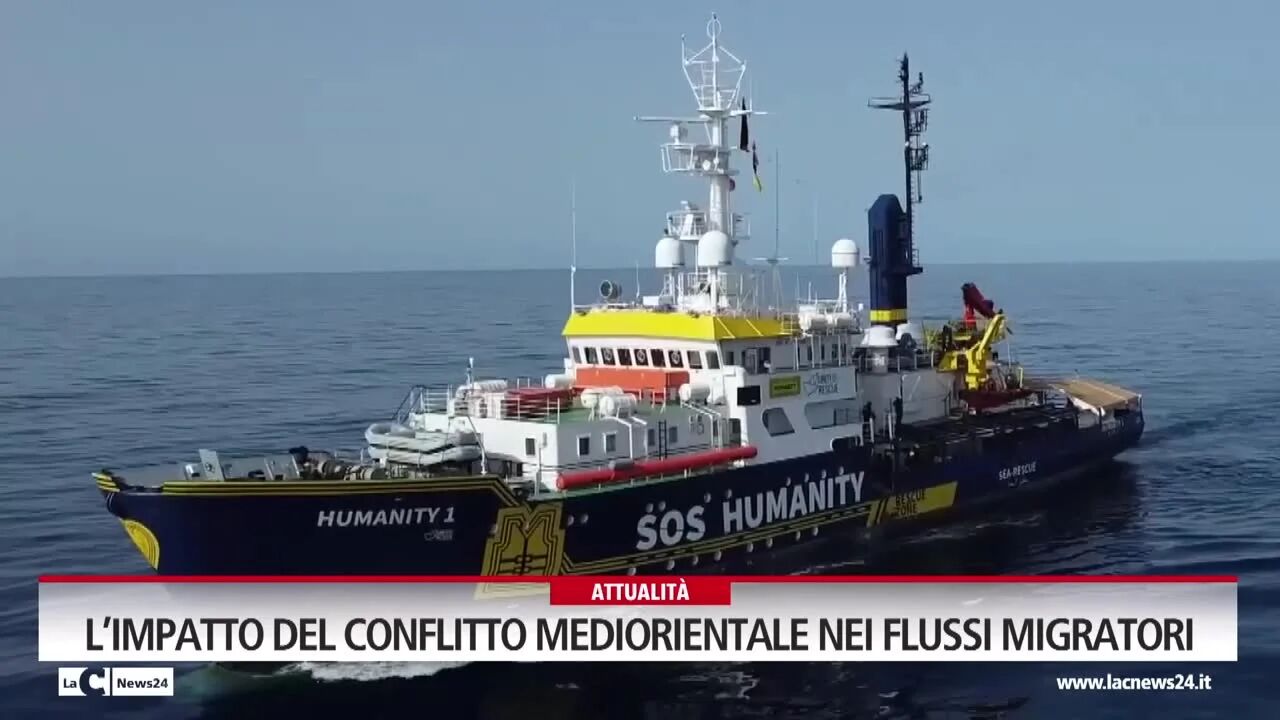 L’impatto del conflitto mediorientale nei flussi migratori