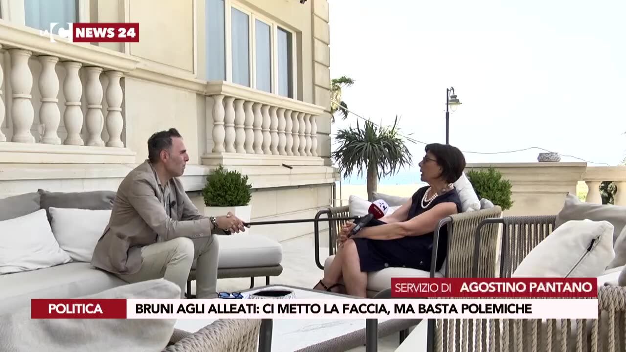 Bruni agli alleati: «Ci metto la faccia, ma basta polemiche»