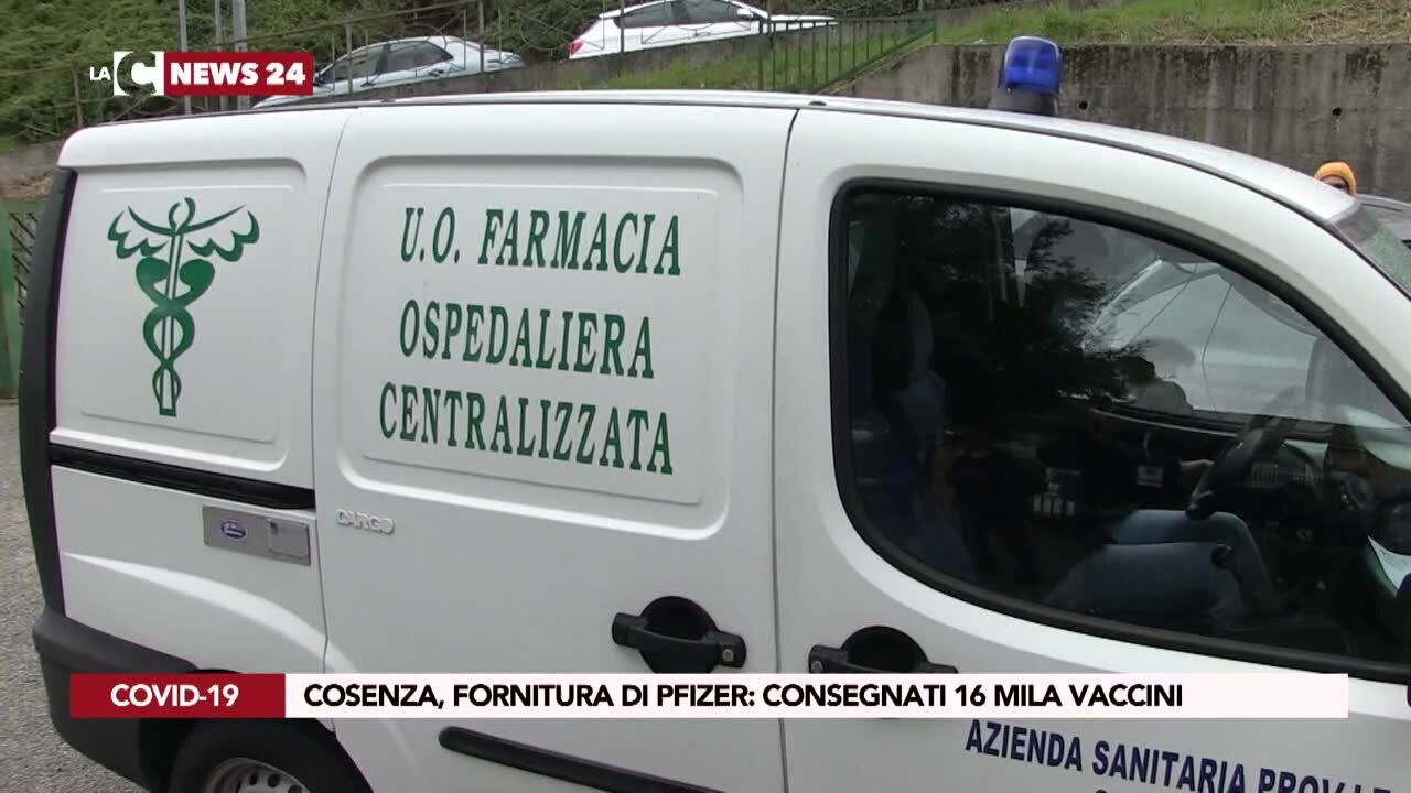 Cosenza, fornitura di Pfizer: consegnati 16 mila vaccini