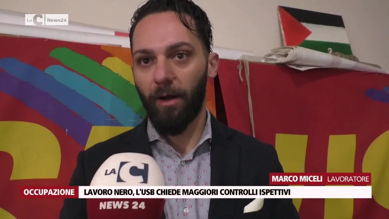 Lavoro nero, l'Usb chiede maggiori controlli ispettivi