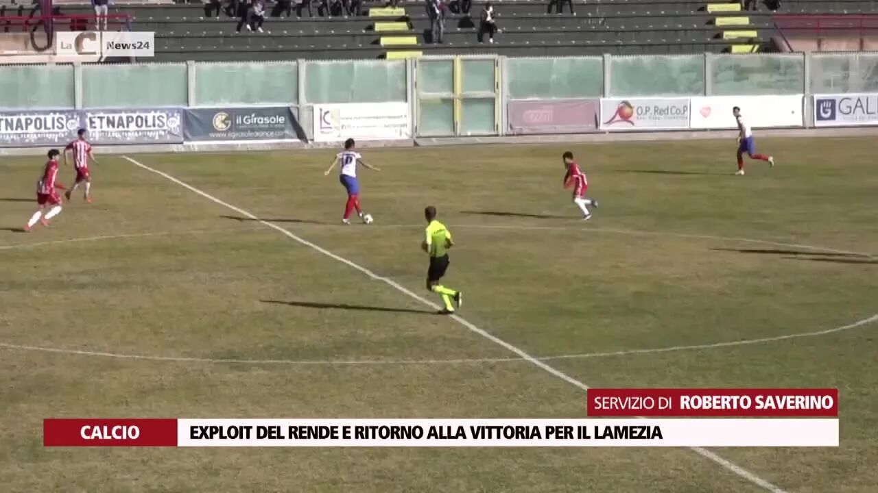 Exploit del Rende e ritorno alla vittoria per il Lamezia